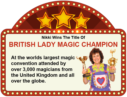 Award Winning Female Magician