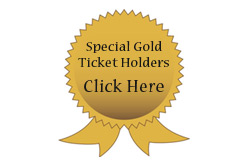 Charlie The Clown Special Gold Ticket Holders